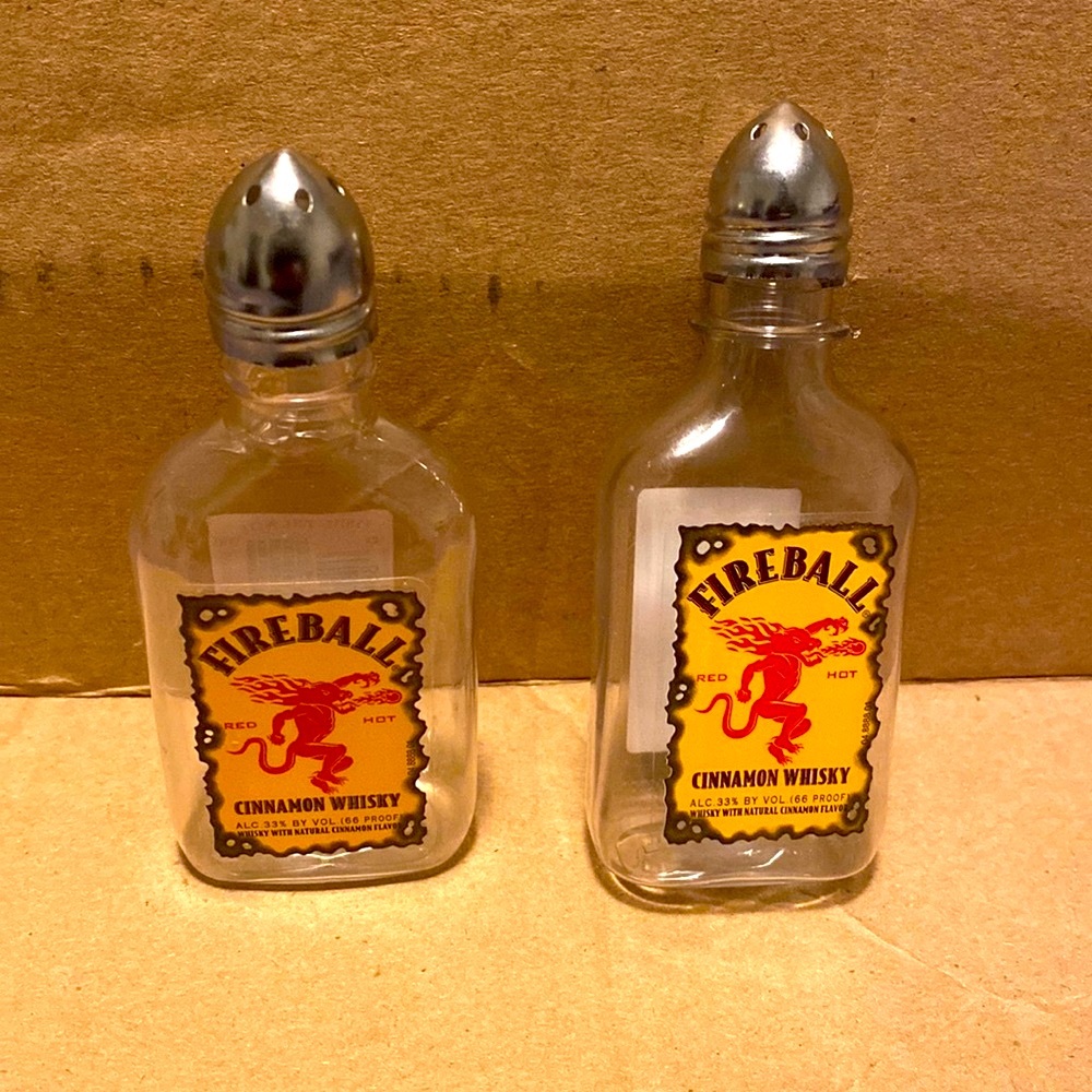 Fireball Salt & Pepper Shakers